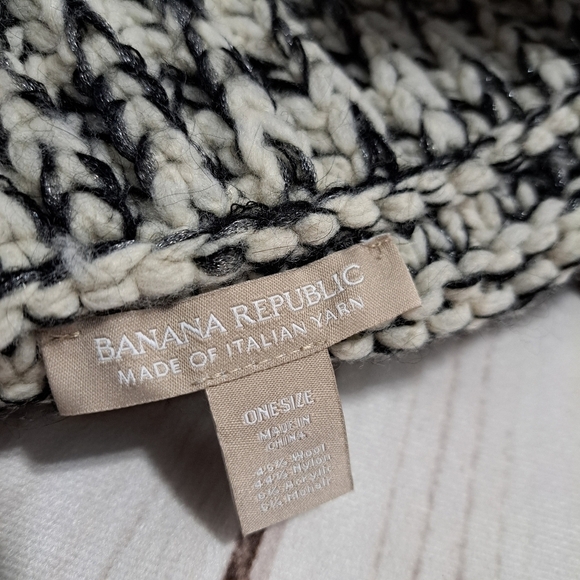 Banana Republic Made of Italian Yarn Marled Knit Infinity Scarf Wool Blend - Picture 10 of 13